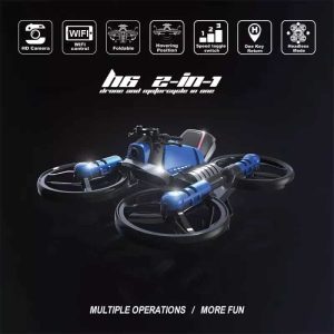 2 in 1 motorcycle drone
