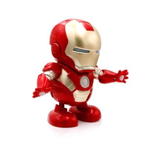 dancing iron man robot toy