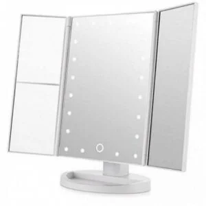 lighted magnifying mirror